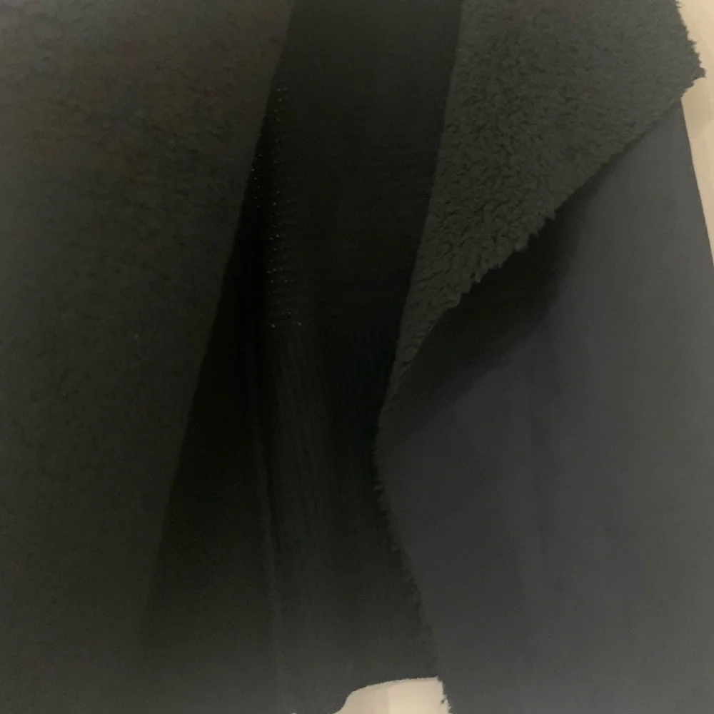 Signature Studio Size Small Black Fuzzy Sweater Vest - Picture 2 of 5